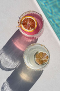 Citrus Huis Dried Lemon with drinks