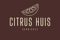 Citrus Huis gift card featuring vibrant citrus fruit illustrations on a clean, modern design perfect for gifting or special occasions